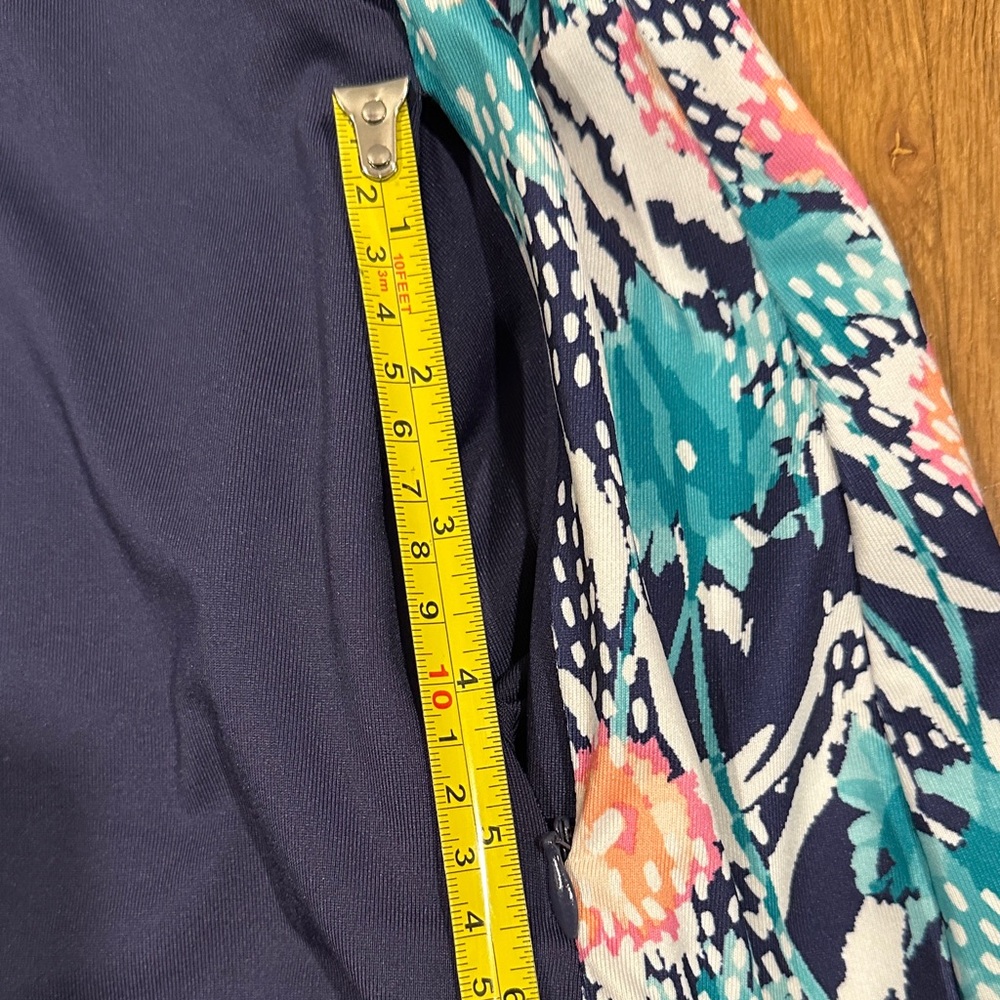 Pebble Beach | Women’s Navy and Floral Print Dress - Picture 6 of 16